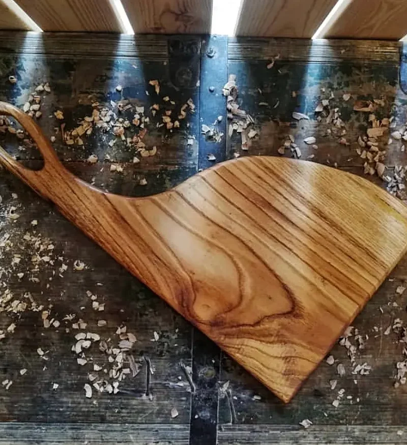 Ahşap Oyma-Sunum Tahtası