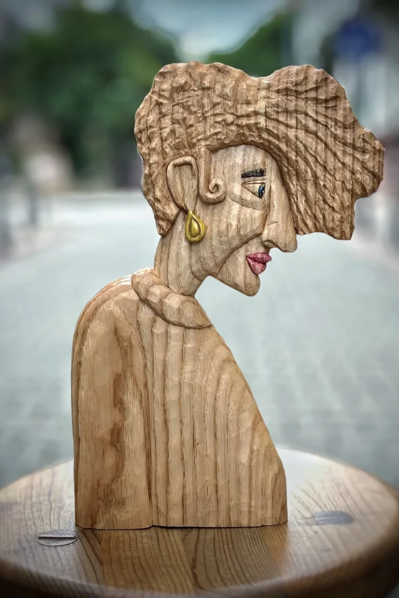 Ahşap Oyma Heykel-Hamuş