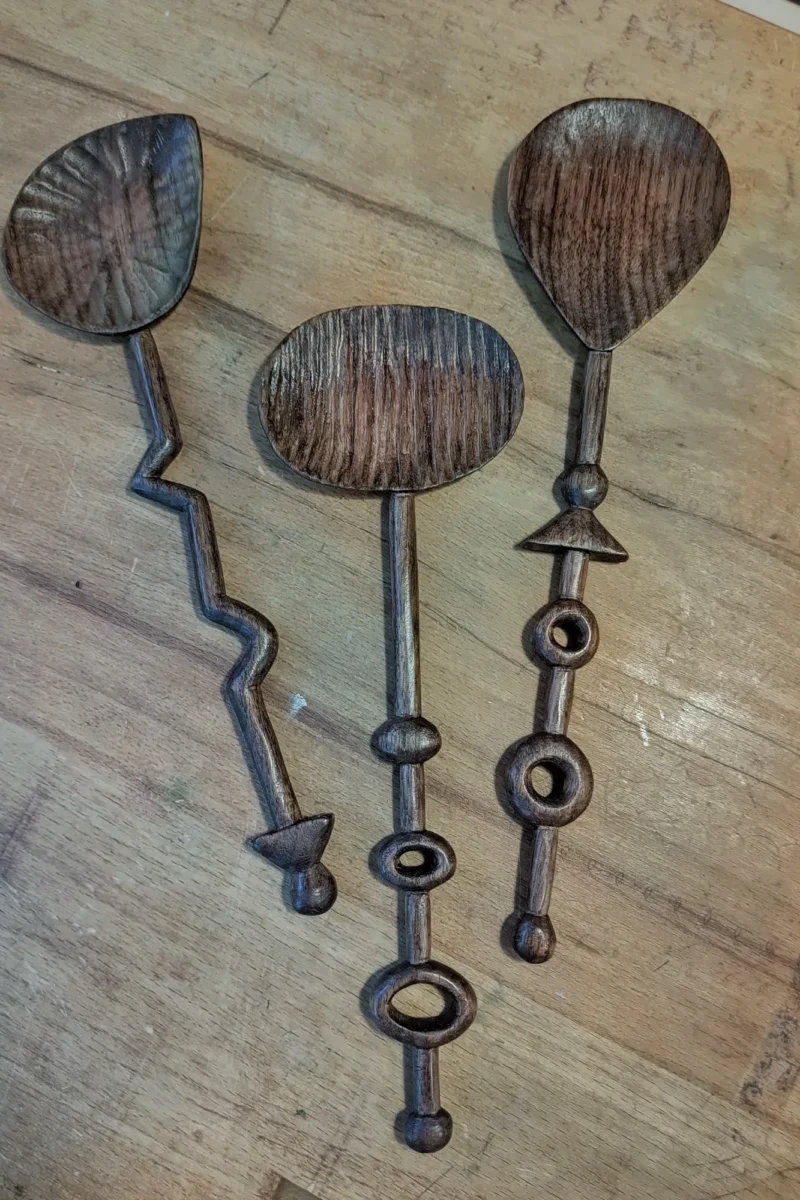 Ahşap Oyma-Hypatia Serisi Kaşıklar