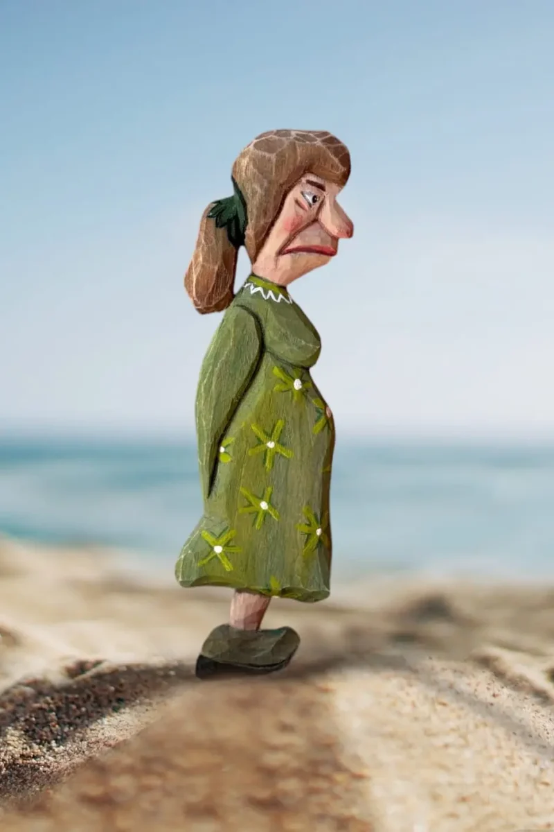 Ahşap Yontma-Figürin-Aheste