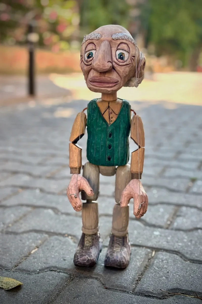 Ahşap Oyma-İpli Kukla-Bahtiyar