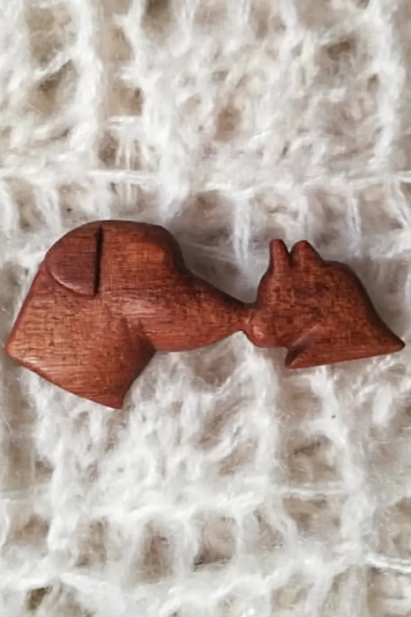 El Oyması-Broş-Kedi&Köpek