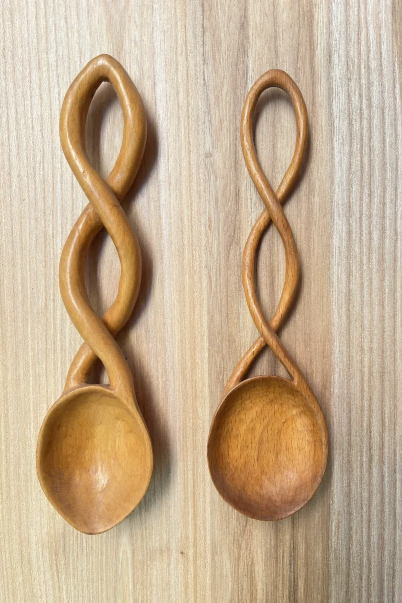 Ahşap Oyma-Sarmal Kaşık
