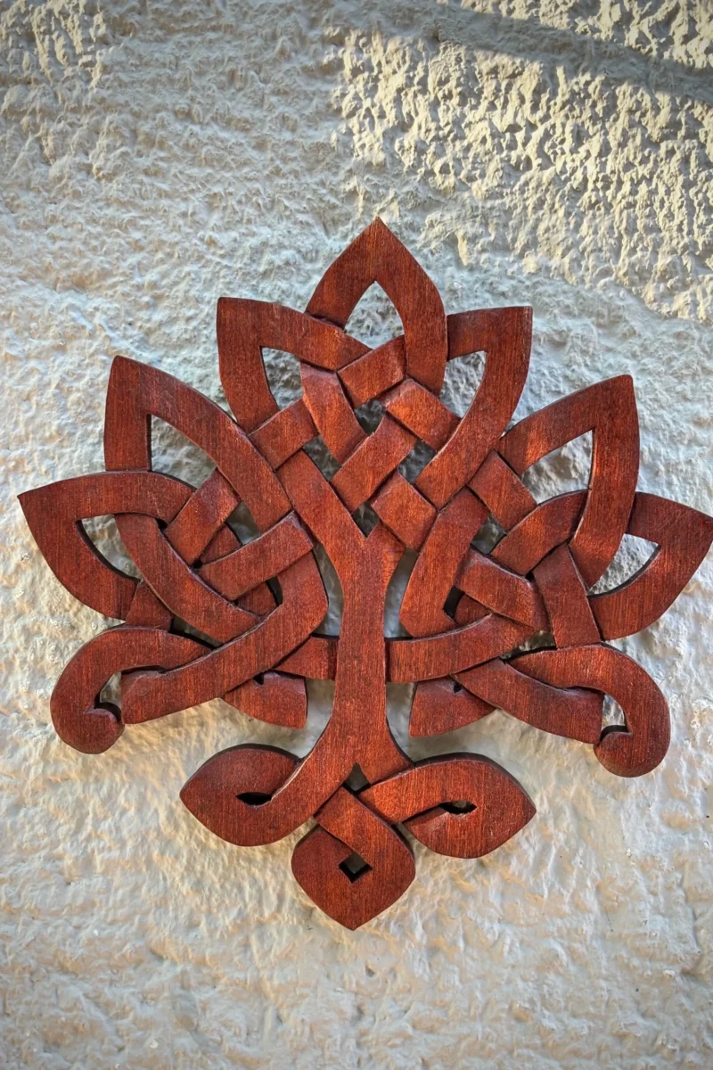 Ahşap Oyma Heykel-Hayat Ağacı